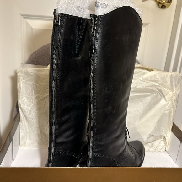 Brand New Franco Sarto Sz. 7.5 Leather Boots - Picture 3 of 10